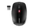 Wireless Ergonomic Mouse MW8C ADVANCED 3200dpi Laser Ambidextrous Black / Silver